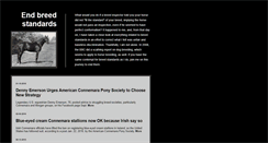 Desktop Screenshot of endbreedstandards.com